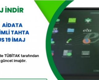 Faz 3 AİDATA Etkileşimli Tahta Pardus 19 İmaj – Mart 2023 (Teknolojik Öğretmenler)