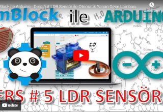 Ders #5 | LDR Sensör ile Otomatik Yanan Gece Lambası