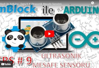 Ders #9 | Ultrasonik Mesafe Sensörü