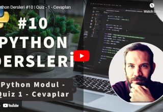 Python Dersleri #10 | Quiz 1 Cevapları | Yakın Kampüs