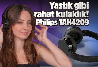 Yastık gibi rahat kulaklık Philips TAH4209 inceleme!