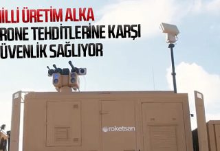 Milli üretim ALKA lazer silahı, drone tehditlerine karşı kalkan oluyor