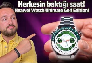 Huawei Watch Ultimate Golf Edition inceleme!